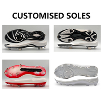 Chaussures de sport unisexes pour baseball et softball, tige mi-haute en microfibre, doublure en mesh, semelle extérieure entièrement en caoutchouc moulé, pour entraînement sur terrain.