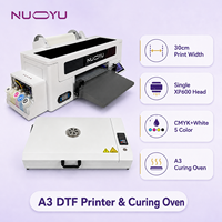 Nouvelle imprimante textile automatique A3 DTF XP600 CMYK avec encre blanche et four de séchage pour l'impression sur vêtements en coton