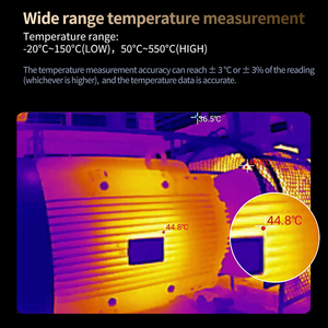 CaseeDa Z6D gündüz ve gece termal görüntüleme kamerası ± 3degC sıcaklık dedektörü 384*288 sensör gece görüş cihazı - Product Image 4