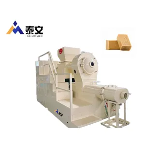 Soap Making Machine Factory 100 kg per hour Toilet/Bath Bar Soap Making Finishing Line from Soap Machinery