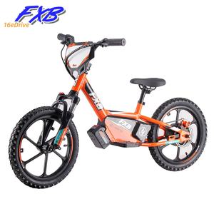 Vélo électrique FXB 16 pouces avec moteur de moyeu 350W, vélo d'équilibre avec fourche hydraulique - Product Image 1