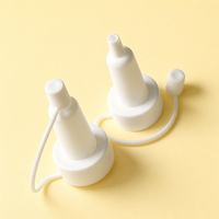 Embouts compte-gouttes jetables de qualité supérieure avec bouchon inviolable pour flacons en verre, bouteilles d'huiles essentielles et emballages cosmétiques