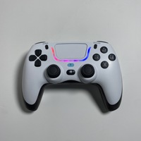 Joystick Inalámbrico para PS4/Switch/IOS/Android/PC, Controlador de Juegos RGB, Accesorios para Consola con Bluetooth, Gamepad sin Retraso