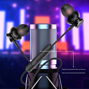 Hochwertige Dual-Stereo-In-Ear-Kopfhörer mit 3 Metern langem Kabel Sport lauf kabel gebundene Kopfhörer 3,5-mm-Schnittstelle - Product Image 5