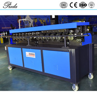 Machine de formage de brides TDF pour conduits d'air PREDA, pour tôles galvanisées de 1,2 mm, équipement de conduits HVAC
