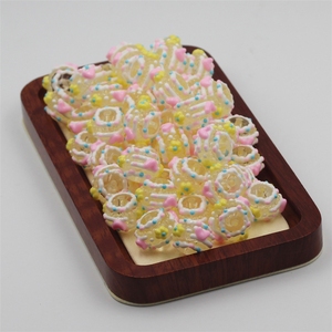 Cuentas sueltas de aceite pesado pintadas a mano para joyería DIY, bolígrafos con cuentas, cordones para teléfono, colgantes para coche, dijes para bolso, lazos para el pelo y manualidades. - Product Image 1