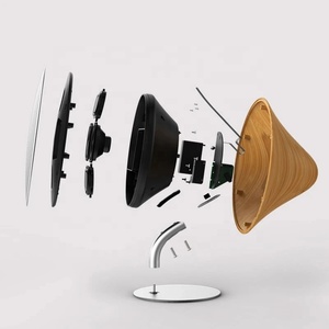 ลำโพงไร้สายแบบคลาสสิกสไตล์วินเทจ ตกแต่งบ้าน วางบนโต๊ะ กล่องเสียง - Product Image 6