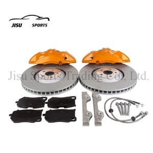 Jeu de freins à étrier en aluminium 6 pots avec supports de plaquettes de frein Disque 400mm Jante 20 pouces pour <span class=keywords><strong>volvo</strong></span> <span class=keywords><strong>v60</strong></span> 240 - Product Image 1