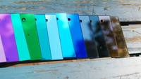 Miroir en verre de style moderne art déco de taille personnalisée 3mm 4mm 5mm de forme carrée pour la décoration de la maison colorée pour la chambre à coucher et la salle de bain