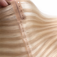 Fournisseur Hot Butterfly Weft Extensions Cheveux Naturels Remy Double Drawn Tissage Naturel Lisse Durable