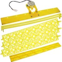 Incubateur automatique pour 56 œufs avec plateau de retournement des œufs, équipement d'éclosion pour l'élevage de poulets, cailles et canards