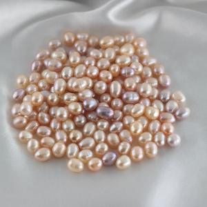 Wholesale Freshwater <b>Edison</b> Baroque Pearl 9-10mm Avocado Color Strong <b>Light</b> Irregular Headstock Loose Bare Pearls - Product Image 2