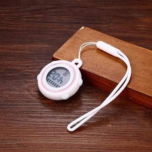 의료 브로치 시계 시계 사용자 정의 로고 의사 선물 도매 다채로운 젤리 글로우 다크 고무 디지털 간호사 시계 남여 공용 패션 - Product Image 1