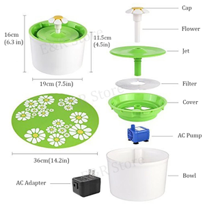 <span class=keywords><strong>Precio</strong></span> al por mayor Fuente <span class=keywords><strong>de</strong></span> agua automática <span class=keywords><strong>para</strong></span> gatos y perros Dispensador <span class=keywords><strong>de</strong></span> agua con sistema <span class=keywords><strong>de</strong></span> filtración circulante - Product Image 5