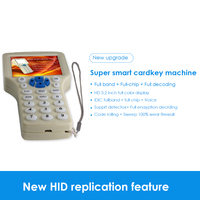 Duplicateur/Programmeur/Lecteur RFID portable ZX08CD 125KHz 13.56Mhz pour cartes d'identité RFID