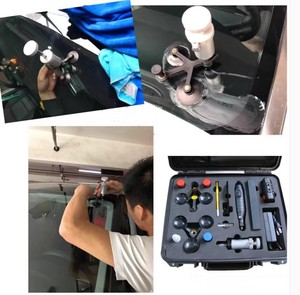 Kit <span class=keywords><strong>di</strong></span> Riparazione Parabrezza Auto con Colla UV, Strumenti per il Restauro del Vetro Auto - Product Image 6