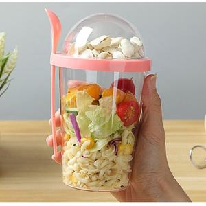 Gobelets à yaourt parfait à emporter avec couvercle, pots de voyage réutilisables en PS pour pouding, yaourt, petit-déjeuner et déjeuner - Product Image 2