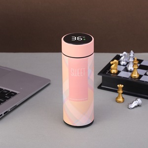 Bouteille isotherme double paroi en acier inoxydable 304 avec affichage LED de la température, design personnalisé et intelligent pour les professionnels - Product Image 2