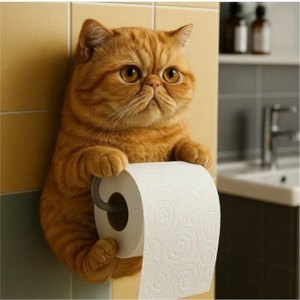 Porte-<span class=keywords><strong>papier</strong></span> <span class=keywords><strong>toilette</strong></span> <span class=keywords><strong>en</strong></span> résine mignon <span class=keywords><strong>en</strong></span> forme <span class=keywords><strong>de</strong></span> chat - Distributeur mural <span class=keywords><strong>de</strong></span> rouleaux <span class=keywords><strong>de</strong></span> <span class=keywords><strong>papier</strong></span> <span class=keywords><strong>toilette</strong></span> pour salle <span class=keywords><strong>de</strong></span> bain - Cadeau <span class=keywords><strong>de</strong></span> décoration pour la maison - Product Image 2