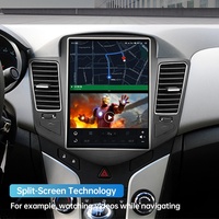 Autoradio stéréo GPS Navigation pour Chevy Cruze 2009-2015 Android Auto avec Carplay Mirror Link Bluetooth Wifi Head Unit