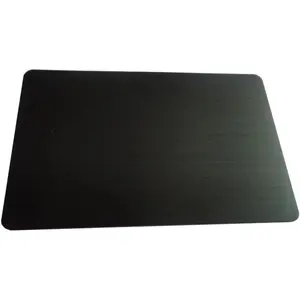 1.0mm thickness black blank aluminum gift card