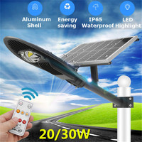 Lampe Solaire Extérieure 100 200 300 500 Watt Led Projecteur Avec Caméra Cctv Solaire Intégré Lampadaire