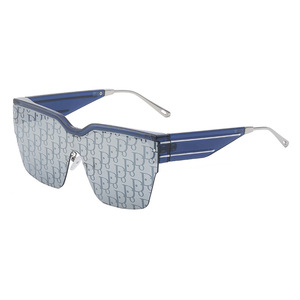 Gafas de Sol Unisex ZS-DB98004, Montura de PC, UV400, Antideslumbrantes, Diseño de Estrella, Atuendos de Moda, Monturas Grandes Negras - Product Image 4