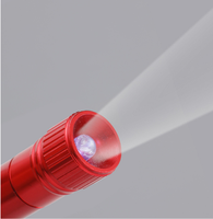 Delta 1913 indah Led senter gantungan kunci obor, lampu portabel Mini murah aluminium terang Led gantungan kunci cincin