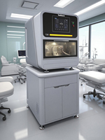 Distributeur de machines dentaires 5 axes, fraiseuse OEM ODM intégrée pour usinage dentaire CAD/CAM humide et sec