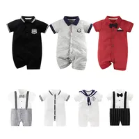 Baby Boy Romper, Gentleman Clothes, Infant Jumpsuits