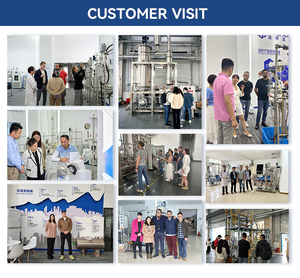 مفاعل كيميائي ديزل حيوي مع ثلاجة 20 ~ 100 لتر مفاعل زجاجي جاكيت دوبل - Product Image 6