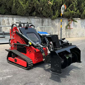 खुदाई, उठाने और ग्रेडिंग के लिए 2025 नए 4wd स्किड स्टीड लोडर छोटे बहुमुखी निर्माण उपकरण - Product Image 6