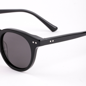 Finewell M3007 Vintage Shades Retro Designer Logotipo personalizado Acetato Marcos gruesos redondos Gafas de sol Mujeres Hombres - Product Image 6