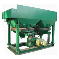 Équipement minier d'or portable scie dent vague gabarit Machine séparateur de gravité pour minerai nouvelle condition avec roulement de pompe moteur