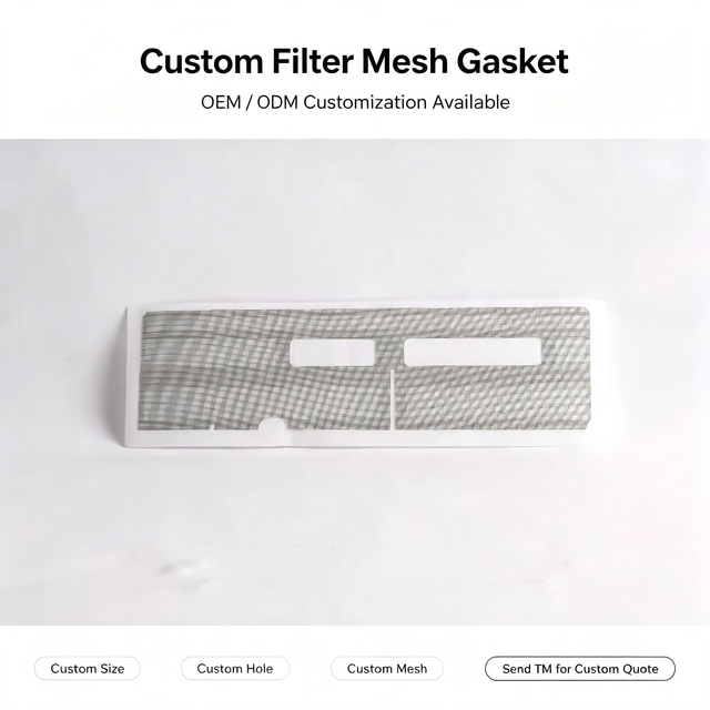 Custom Die Cut Black Dust Proof Mesh Fabric Acoustic Speaker Phone Tablet Home Appliance Smart Device Wholesale