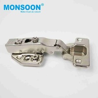Charnières hydrauliques automatiques en acier inoxydable à installation facile, bisagras rectas 35 mm, fermeture douce 3D, pour hôpital, extérieur