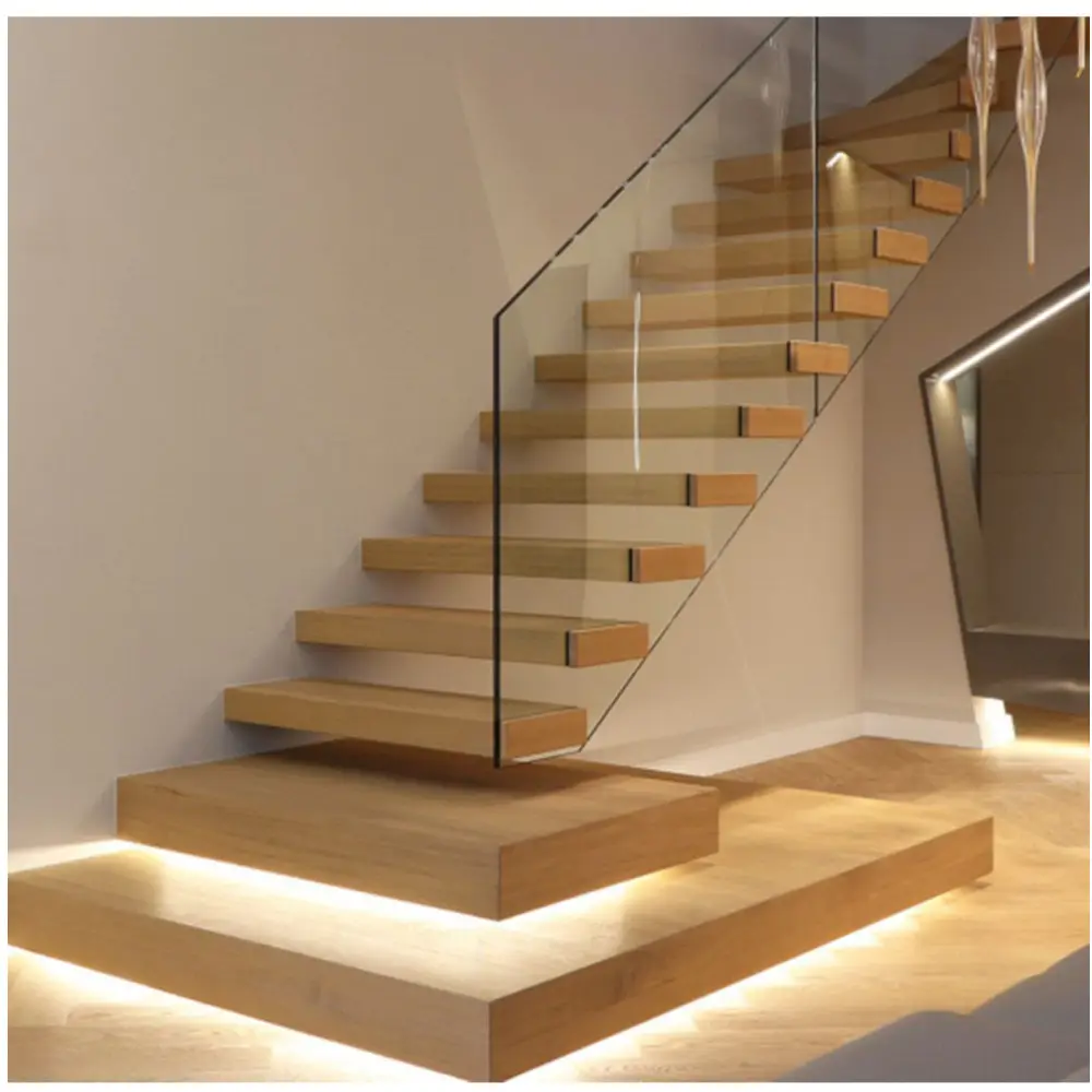 CBMmart DIY stairs with wood treads new design stair decorative from Stairs light