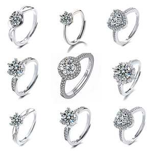 แหวนมอยส์ซาไนต์ทรงรี แหวนทังสเตนสำหรับผู้ชาย แหวนสแตนเลส แหวนนิ้วเท้า แหวนรูปตัวเลขโรมัน แหวนรูปม่าน แหวนรูปเครื่องจักร - Product Image 6