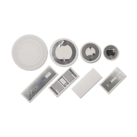 Autocollant NFC rond HF RFID 13,56 MHz F08 en gros, autocollant NFC humide/sec