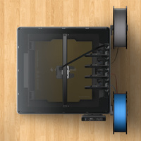 Nuova Stampante 3D Flashforge Creator 5 Pro 2026 con 4 Ugelli e Area di Stampa di 256*256*256mm, Camera Attiva Heotina
