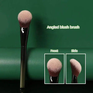 Pinceau à blush professionnel YRX, couleur personnalisée, poils synthétiques doux, virole en aluminium, manche en plastique, ensemble de pinceaux de maquillage - Product Image 4