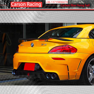Bmw z4 e89 2009 + רטוב פחמן גב ספוילר אחורי ספוילר תא המטען סגנון מזויף פחמן מכונית ספוילר אחד הסיפון - Product Image 3