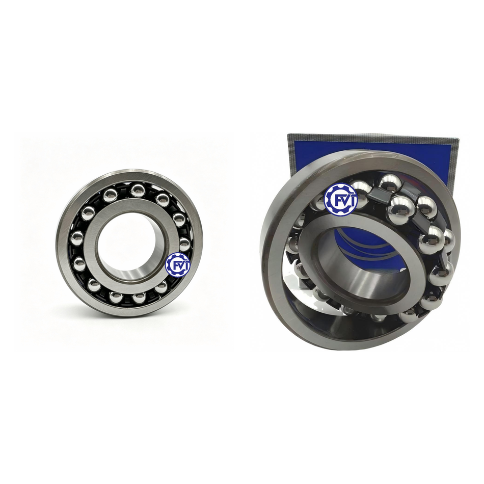 1313 Self-Aligning Ball Bearing 65x140x33 mm C3 Double Row Chrome Steel ...