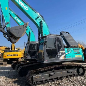 Excavadora Usada Kobelco SK200 de 20 Toneladas, Mini Excavadora con Cucharón de 0.8m, Motor de 114kw, Componente Principal SK75 140 200 250 260 350 480 - Product Image 2
