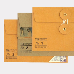 Kunden spezifischer Druck brauner <span class=keywords><strong>Kraft</strong></span> papier umschlag mit Knopf-und Schnur verschluss - Product Image 2