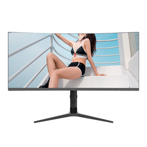Oem 34inch chơi game màn hình 4K <span class=keywords><strong>lg</strong></span>-nano-ips cong 1900r 3440*1440 165Hz 144hz màn hình DH-MI dp giao diện cho máy tính - Product Image 1