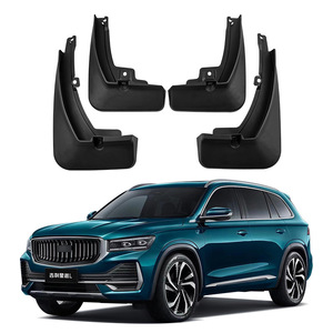 Deflectores de plástico para coche, protectores contra la intemperie para Geely Monjaro 2021, guardabarros delanteros y traseros - Product Image 3