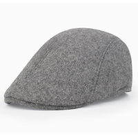 Boina de Moda para Hombre, Estilo Británico Clásico, Primavera-Otoño, Venta al Por Mayor