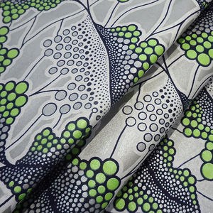 100% कपास का नया नया मॉडल अफ्रीका गोल्डन मोम प्रिंट कपड़े वाला अफ्रीका के कपड़े बेटिक निगेरिया मोम टिसू - Product Image 3