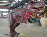 Modèle de T-Rex Artificiel pour Parcs d'Aventures et Centres Commerciaux - Dinosaure Animatronique Grandeur Nature pour Utilisation Intérieure/Extérieure